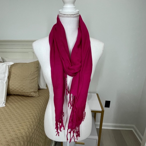 Pink Scarf - Picture 2 of 6